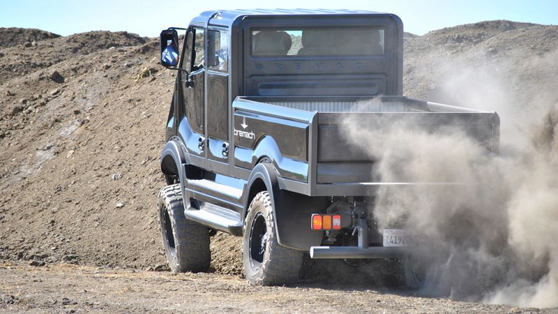 Illustration for article titled The Bremach T. Rex is like a Unimog, only electric